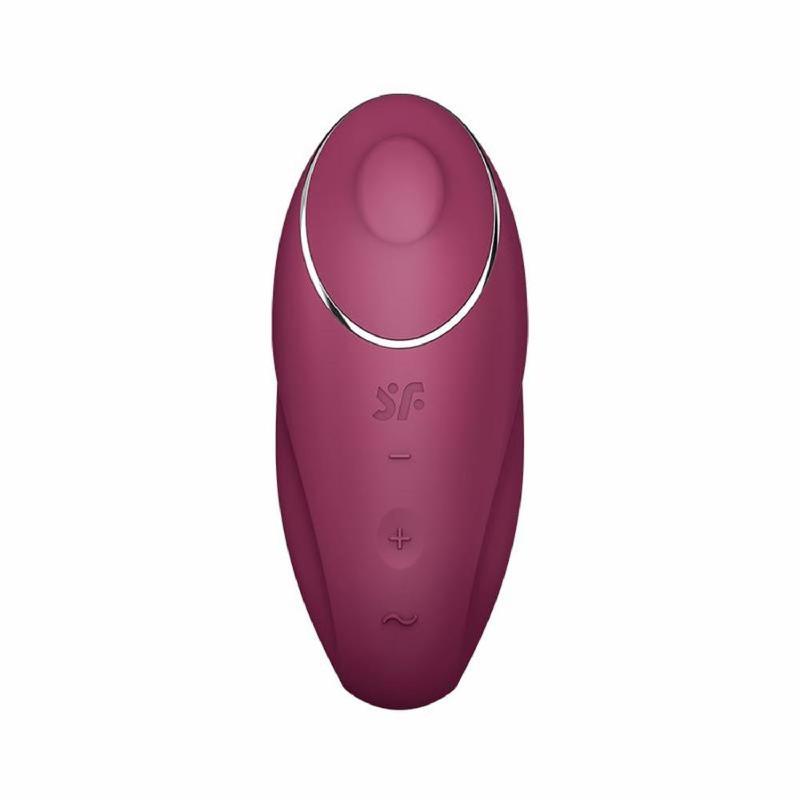 Кліторальний стимулятор - Satisfyer Tap & Climax 1 Red