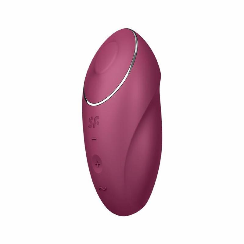 Кліторальний стимулятор - Satisfyer Tap & Climax 1 Red