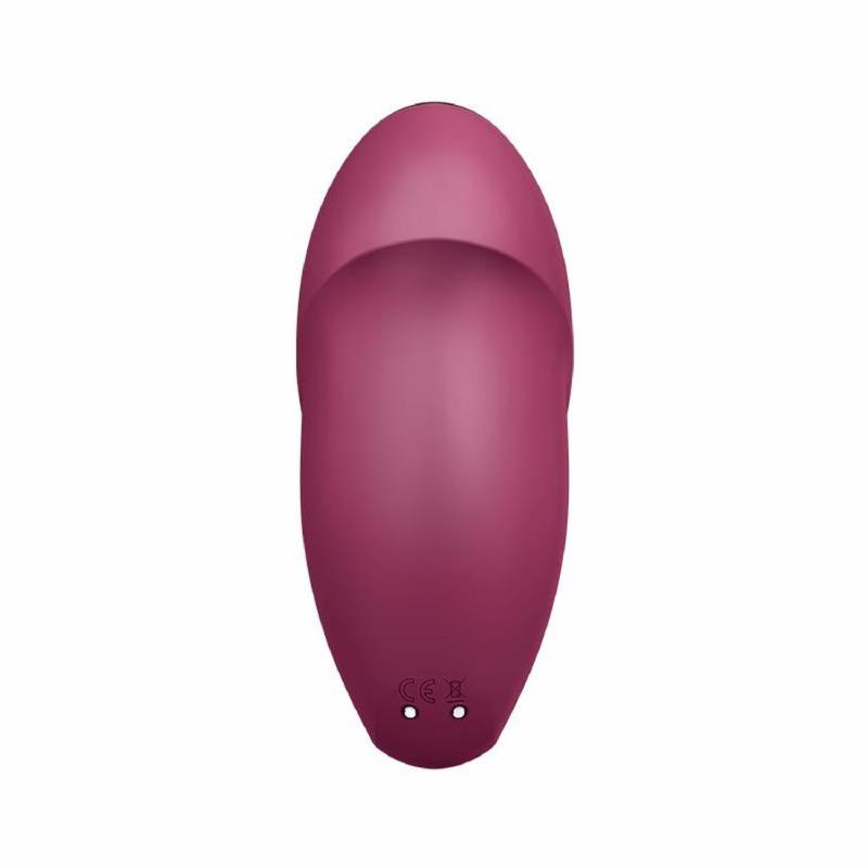 Кліторальний стимулятор - Satisfyer Tap & Climax 1 Red