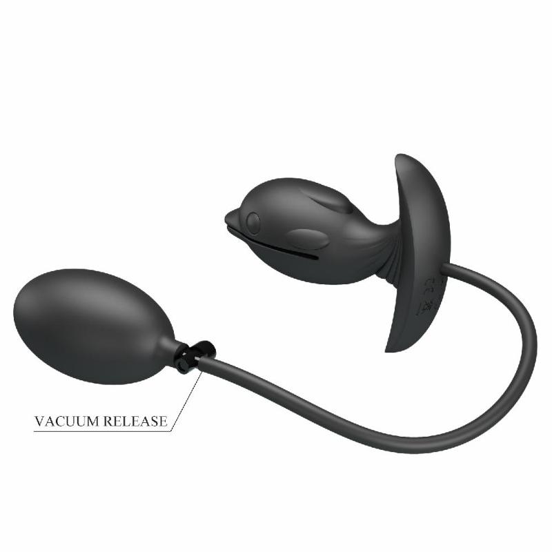Анальна пробка - Pretty Love Hanson Anal Plug Black