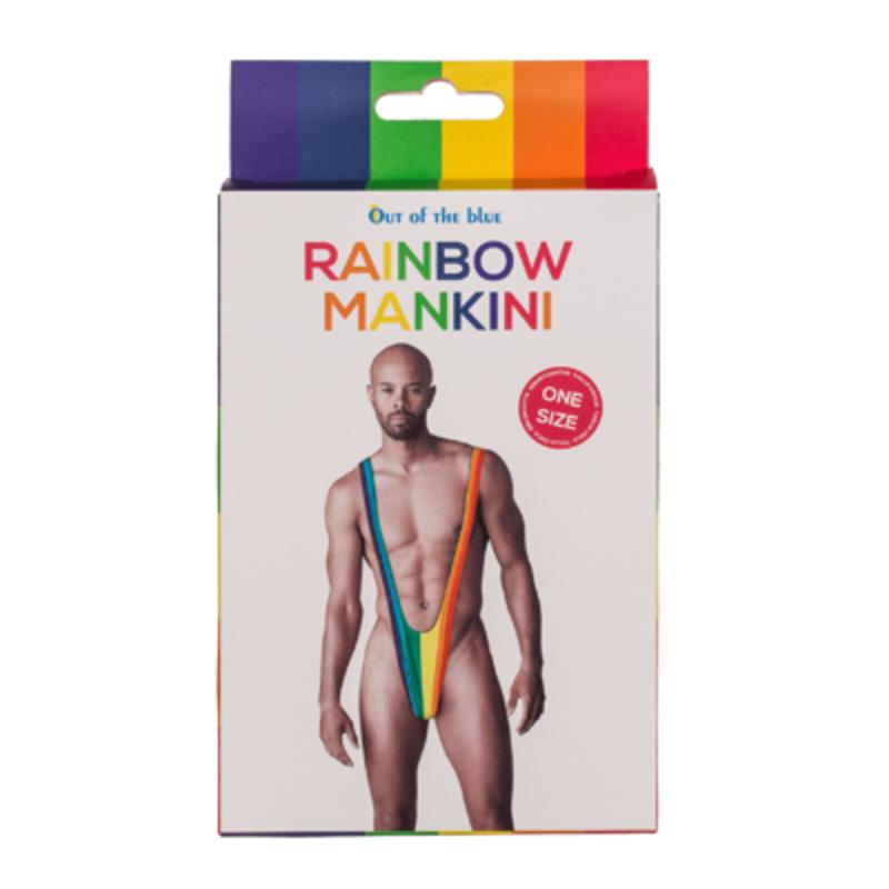 Чоловічі стрінги - Rainbow Mankini One Size