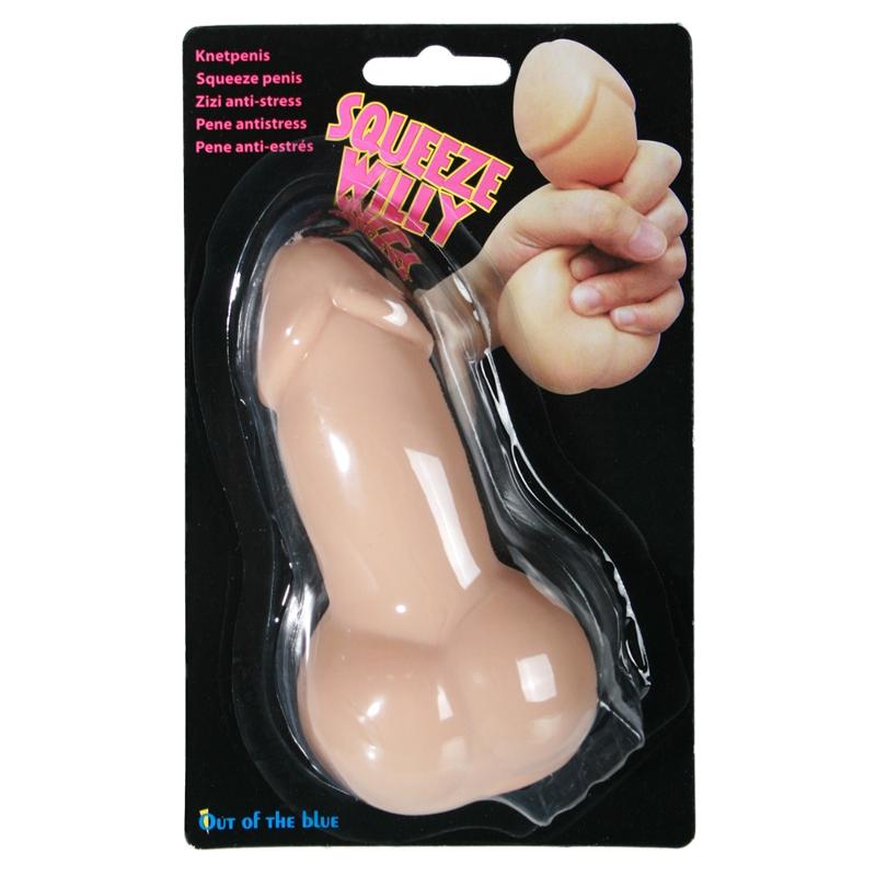 Фалоімітатор-антистрес Squeeze Penis, 13 см