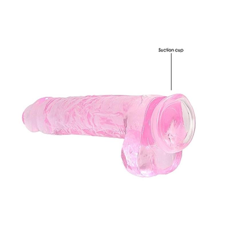 Фалоімітатор - Realrock Dildo 9" Pink