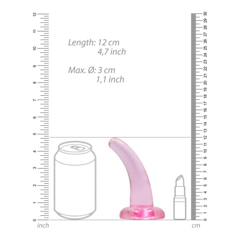Фалоімітатор - Realrock Dildo 4,5" Pink