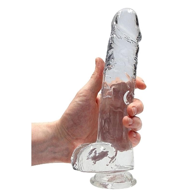 Фалоімітатор - Realrock Dildo 9" Transparent