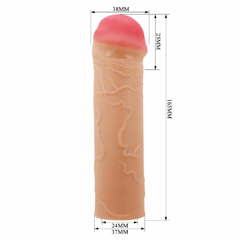 Насадка на член - Pretty Love Nile Penis Extender +1" Flesh