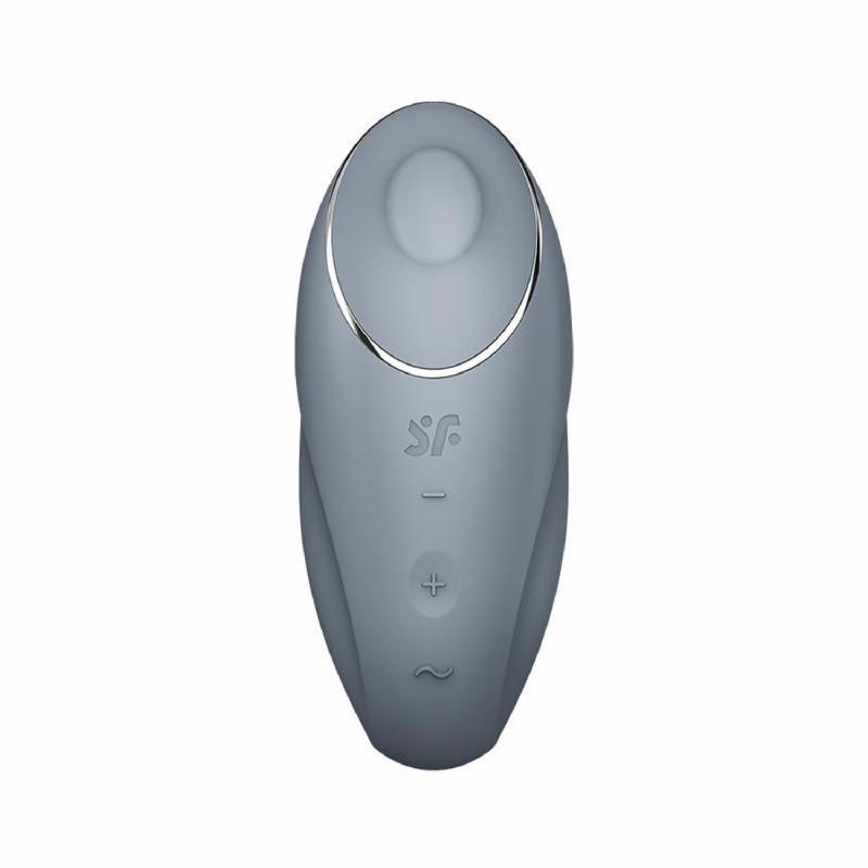 Кліторальний стимулятор - Satisfyer Tap & Climax 1 Bluegrey
