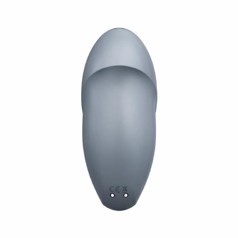 Кліторальний стимулятор - Satisfyer Tap & Climax 1 Bluegrey