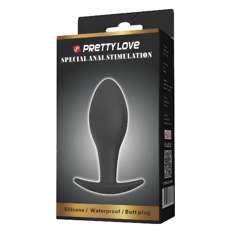 Анальна пробка - Pretty Love Special Anal Stimulation Butt Plug Black