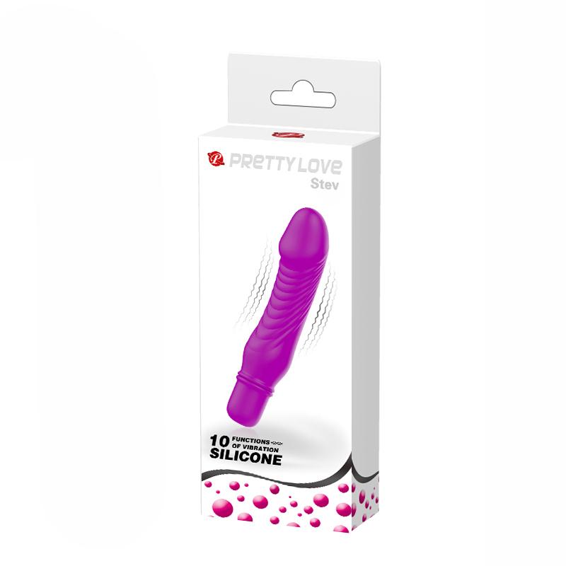 Вібратор - Pretty Love Stev Vibrator Purple