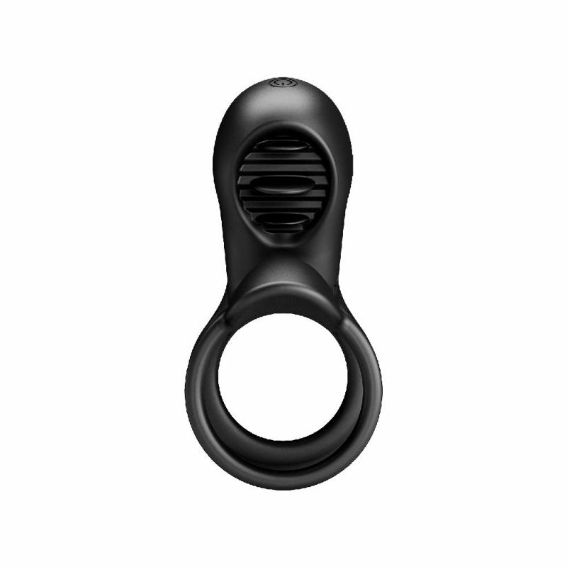Насадка на член - Pretty Love Vibrating Penis Sling Jammy Black