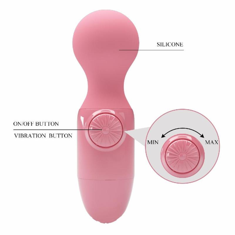 Вібратор - Pretty Love Little Cute Mini Stick Light Pink