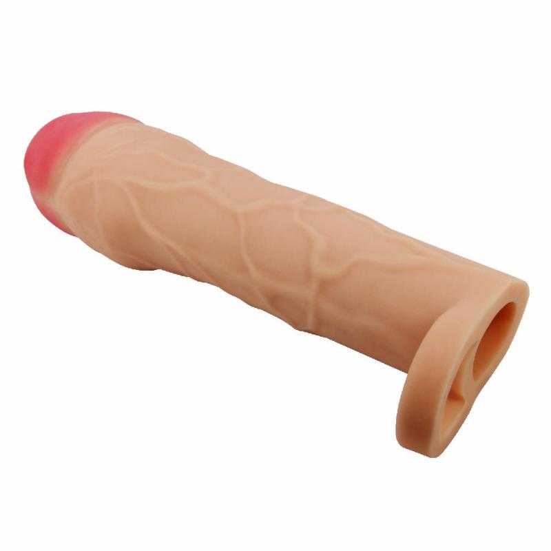 Насадка на член - Pretty Love Hani Penis Extender +2" Flesh