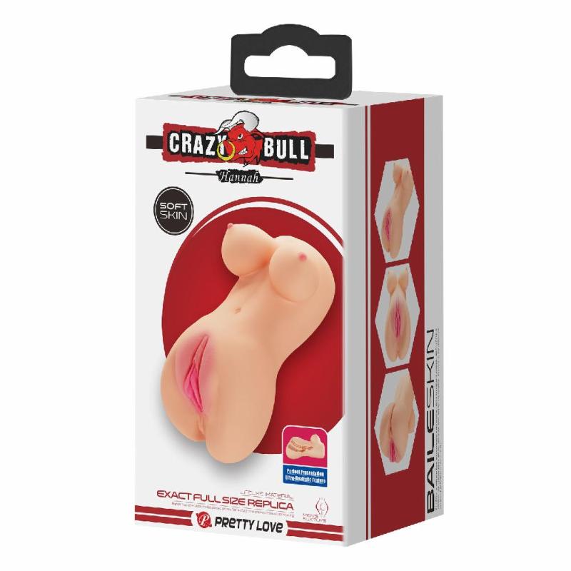 Мастурбатор - Crazy Bull Hannah Masturbator Flesh