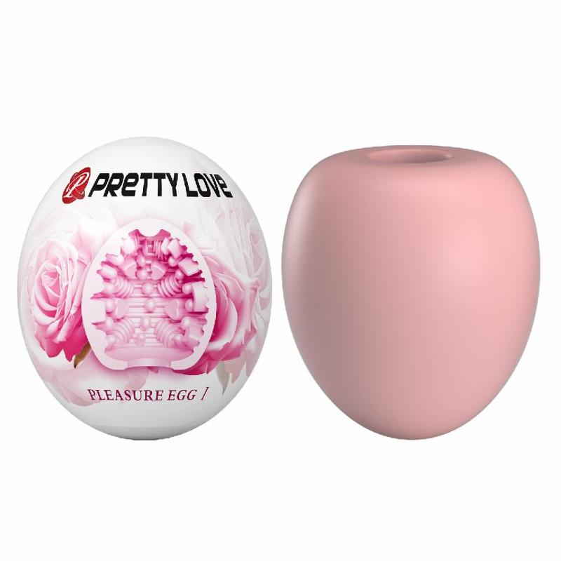Мастурбатор - Pretty Love Pleasure Egg Masturbator Pink