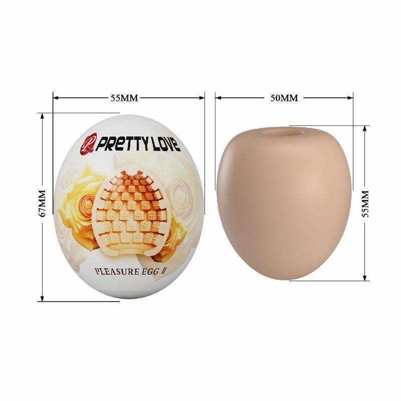Мастурбатор - Pretty Love Pleasure Egg Masturbator Flesh