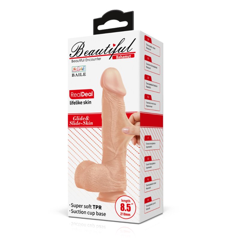 Фалоімітатор - Beautiful Encounter Bahamut Dildo Flesh