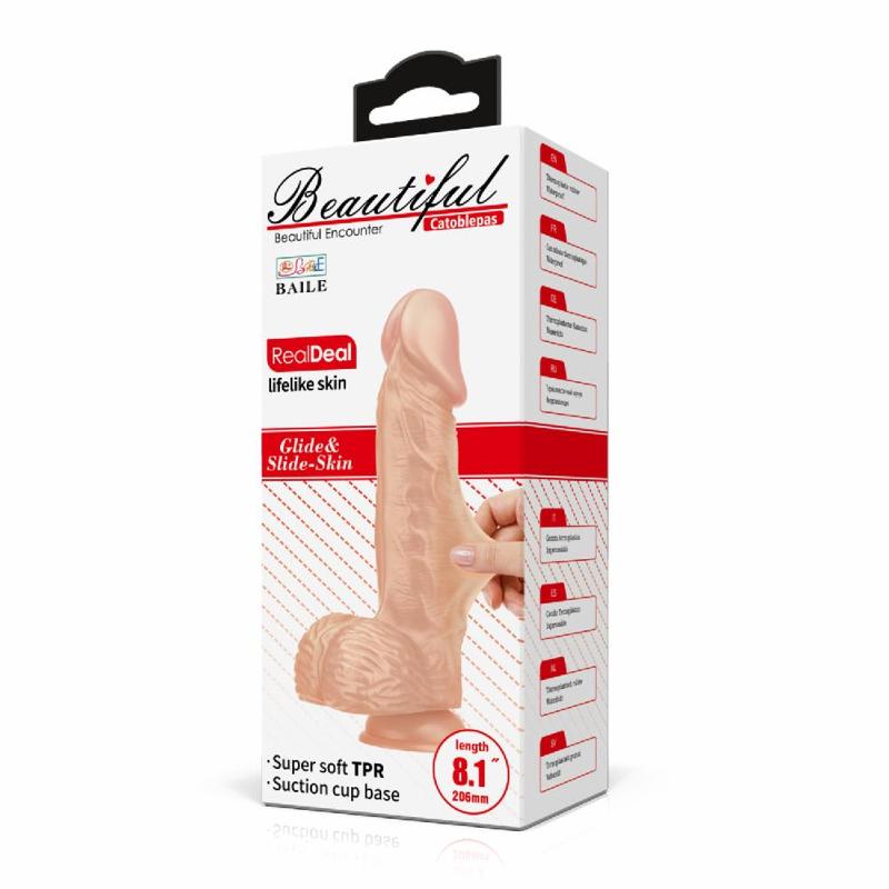 Фалоімітатор - Beautiful Encounter Catoblepas Dildo Flesh