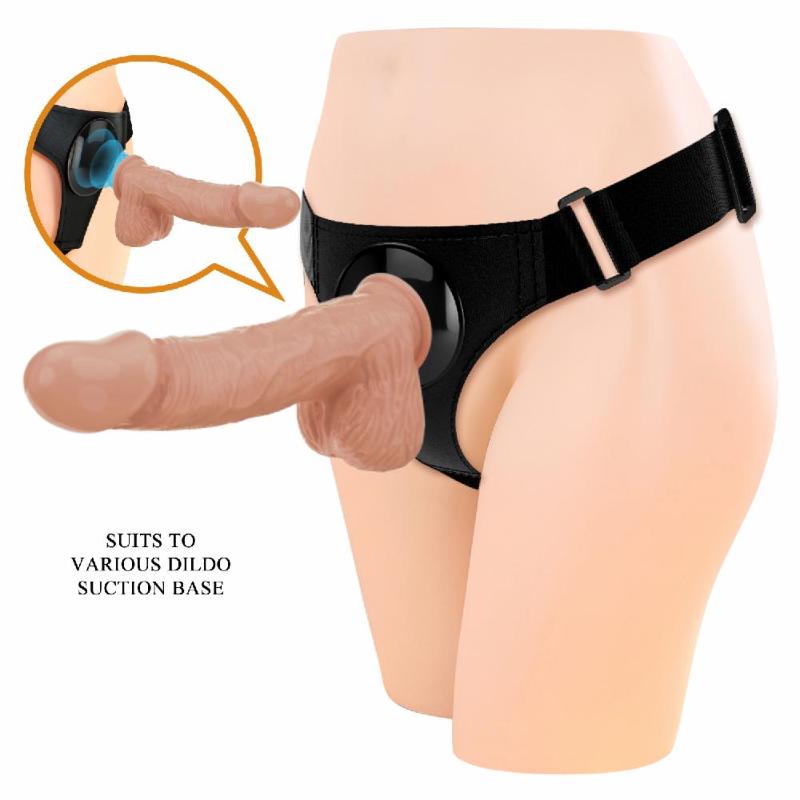 Страпон - Pretty Love Harness Briefs Jerry 7.6"