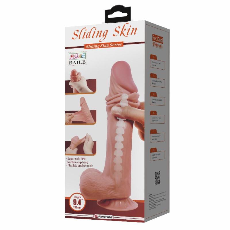 Фалоімітатор - Pretty Love Sliding Skin 9.4" Latin