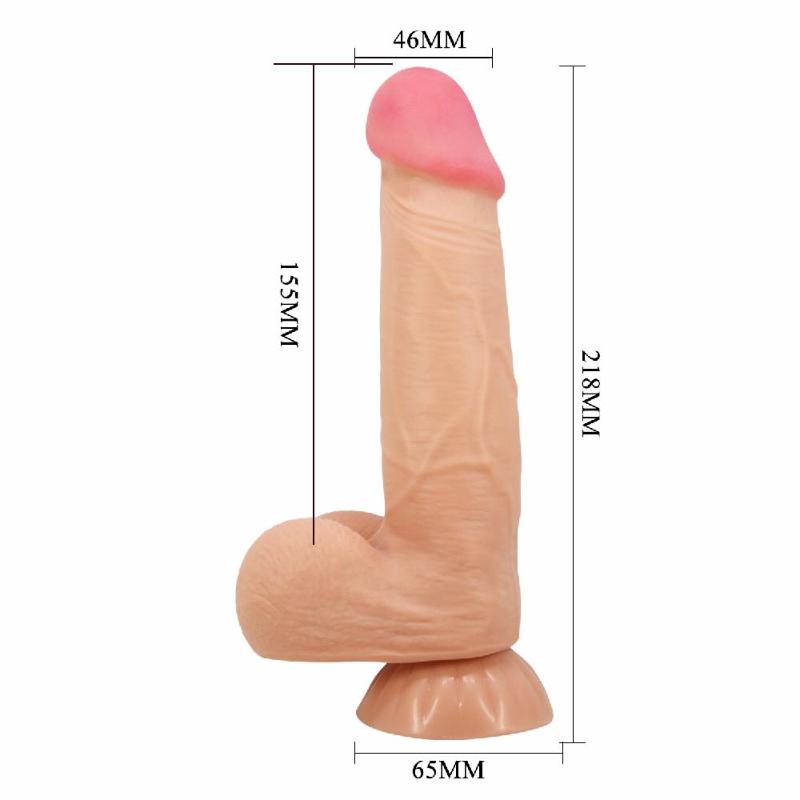 Фалоімітатор - Pretty Love Sliding Skin 8.5" Flesh