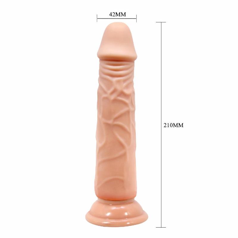 Фалоімітатор - Barbara Calvin Dildo 8,3" Flesh