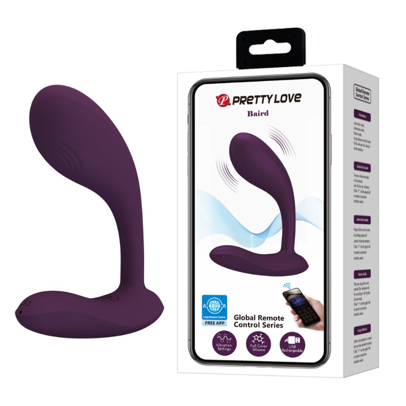 Стимулятор G-точки - Pretty Love Baird G-Spot Stimulator Purple - зображення 1