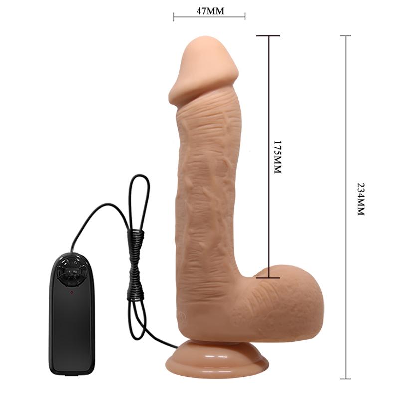 Вібратор - Beautiful Encounter Johnson Vibrator Flesh