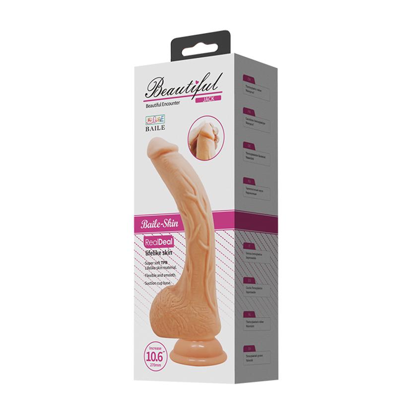 Фалоімітатор - Beautiful Encounter Jack Dildo Flesh