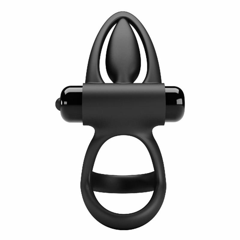 Ерекційне кільце - Pretty Love Vibration Cock Ring Black