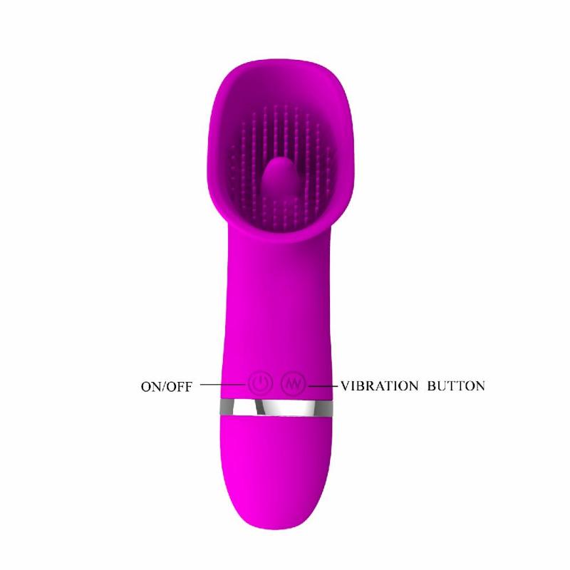 Кліторальний стимулятор - Pretty Love Rudolf Sucking Vibrator Purple