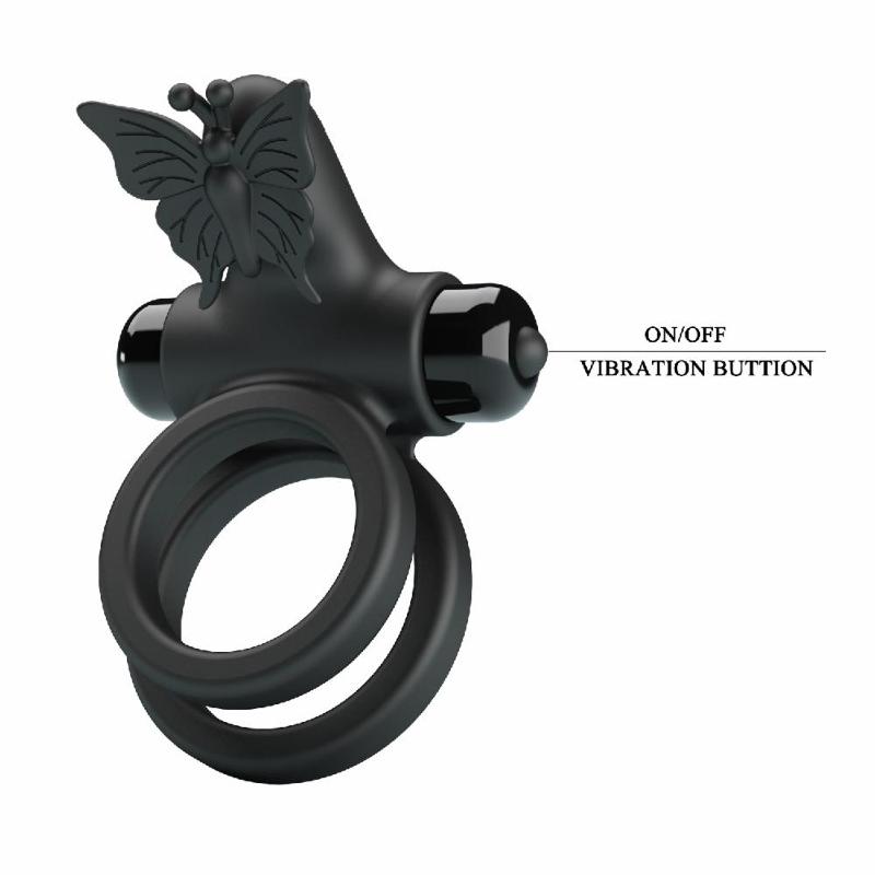 Ерекційне кільце - Pretty Love Passionate Ring IX Black