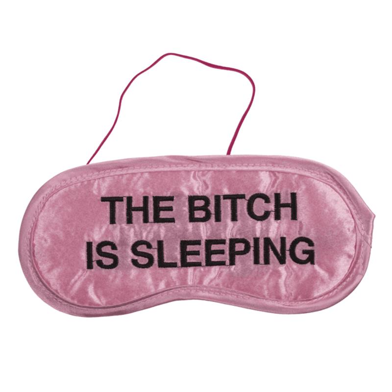 Плюшеві наручники та маска для очей Wild Bitch Pink