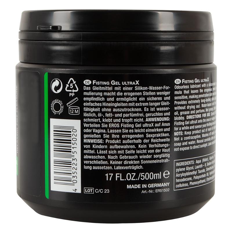 Гель для фістингу - EROS Fisting Gel UltraX, 500 мл