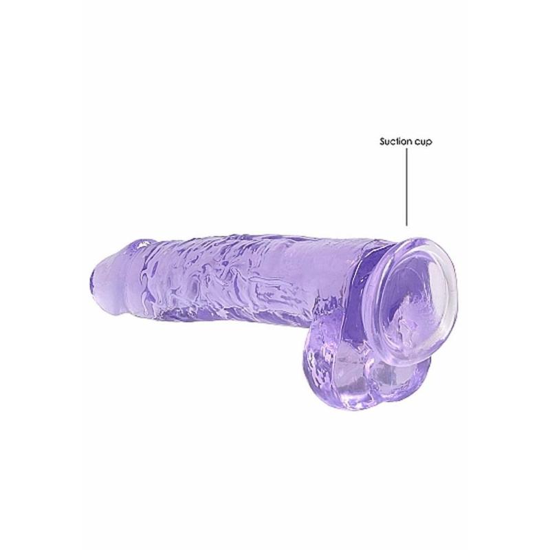 Фалоімітатор - Realrock Dildo 9" Purple