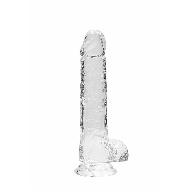 Фалоімітатор - Realrock Dildo 8" Transparent