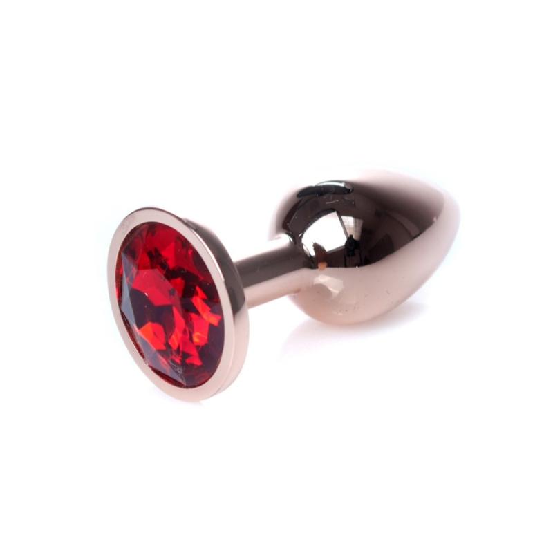 Анальна пробка - Jewellery Red Gold PLUG- Red
