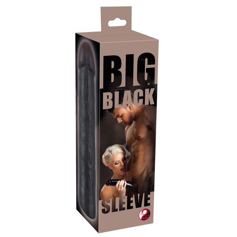 Насадка на член - Big Black Sleeve