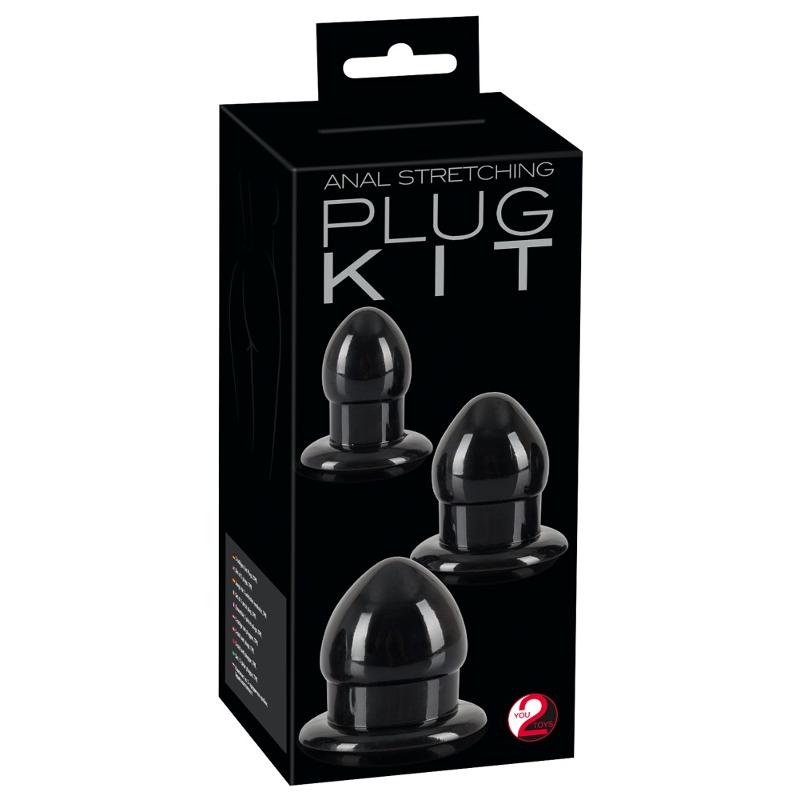 Анальні пробки - Anal Stretching Plug Kit
