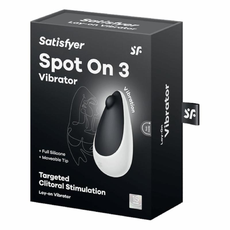 Вакуумний кліторальний стимулятор - Satisfyer Spot On 3 Black