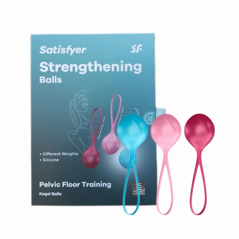 Вагінальні кульки - Satisfyer Strengthening Balls - зображення 1