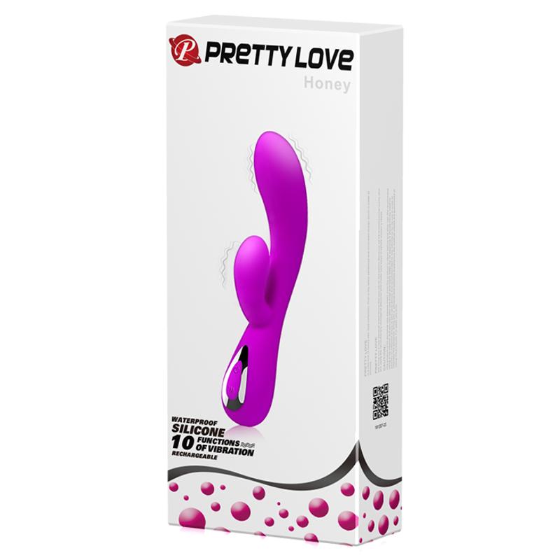Вібратор - Pretty Love Honey Vibrator Purple