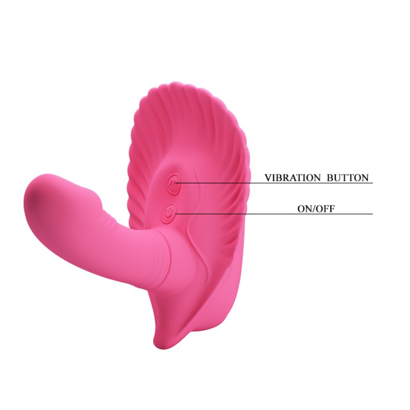 Вібратор - Pretty Love Fancy Clamshell Pink