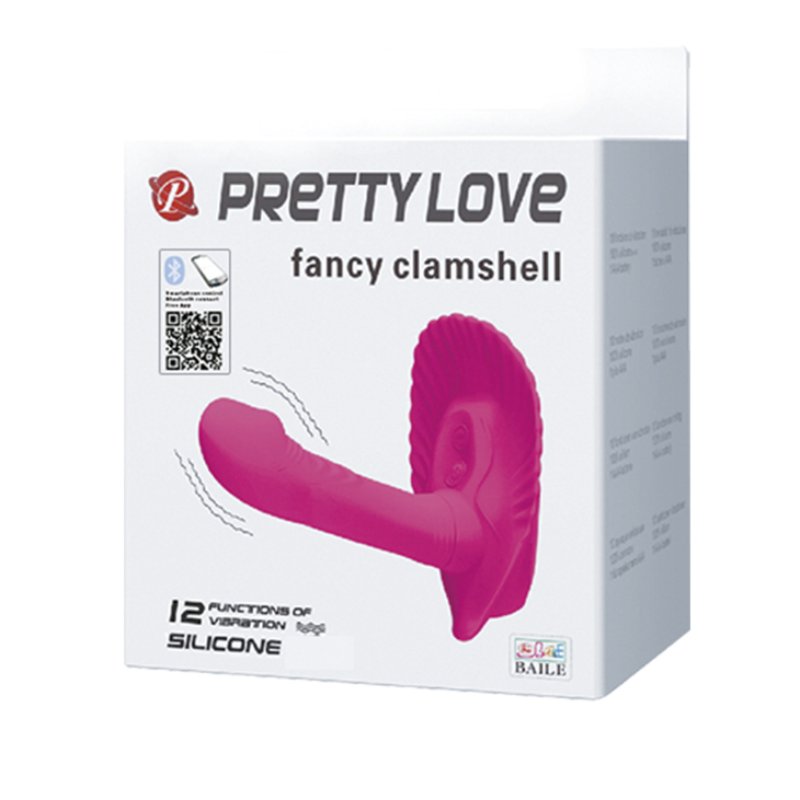 Вібратор - Pretty Love Fancy Clamshell Pink