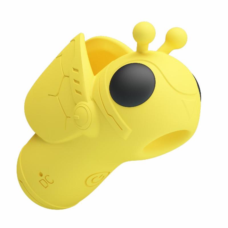Вакуумний вібростимулятор - Pretty Love Magic Bee Stimulator Yellow