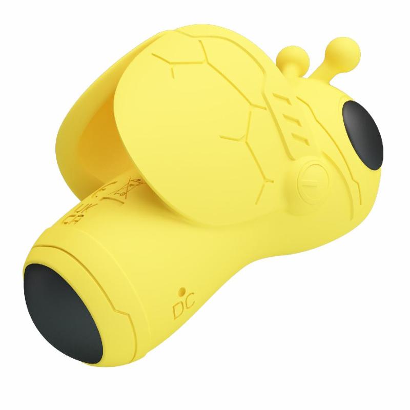Вакуумний вібростимулятор - Pretty Love Magic Bee Stimulator Yellow
