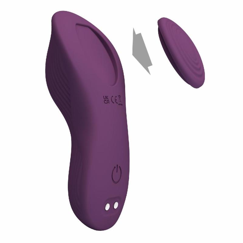 Вібратор - Pretty Love Mobile App Control Mane Stimulator Purple