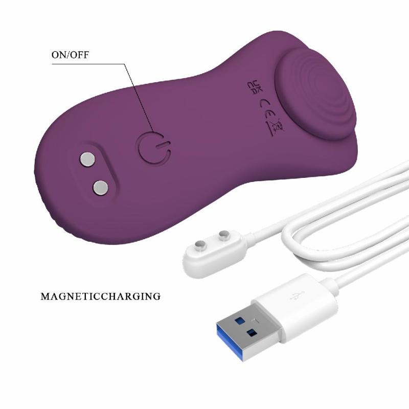Вібратор - Pretty Love Mobile App Control Mane Stimulator Purple