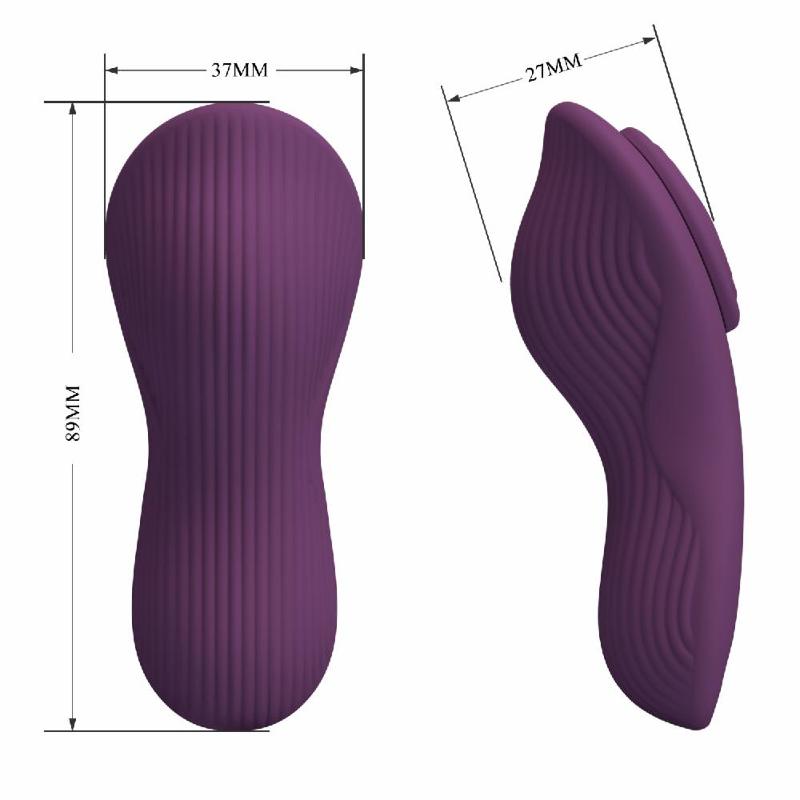 Вібратор - Pretty Love Mobile App Control Mane Stimulator Purple