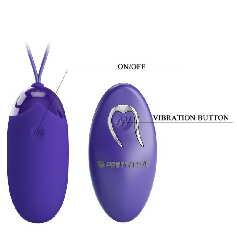 Віброяйце - Pretty Love Berger-Youth Wireless Egg Blue